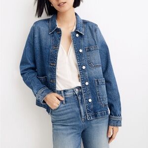 Madwell Denim Ashwood Chore Coat in Freemont Wash